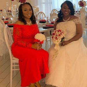 Lace Bridesmaid/ Formal Dress